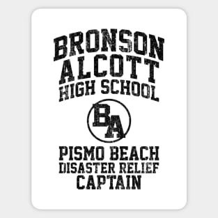 Bronson Alcott High Pismo Beach Disaster Relief Captain (Variant) Sticker